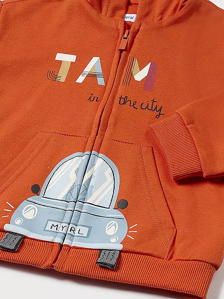 MAYORAL Baby Sweatjacke  orange