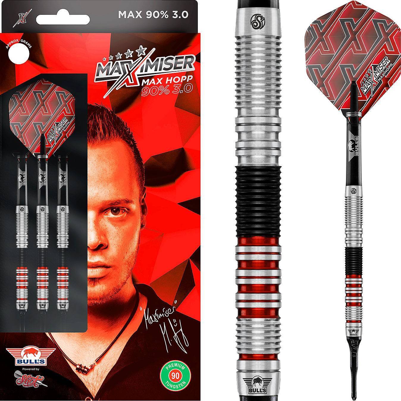 Bull' NL - Max Hopp 90% 3.0 - Softdart