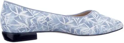 10526 Brunate jeans combi - maat 42.5 ballerina jeans combi - maat 42.5 Calandschoen