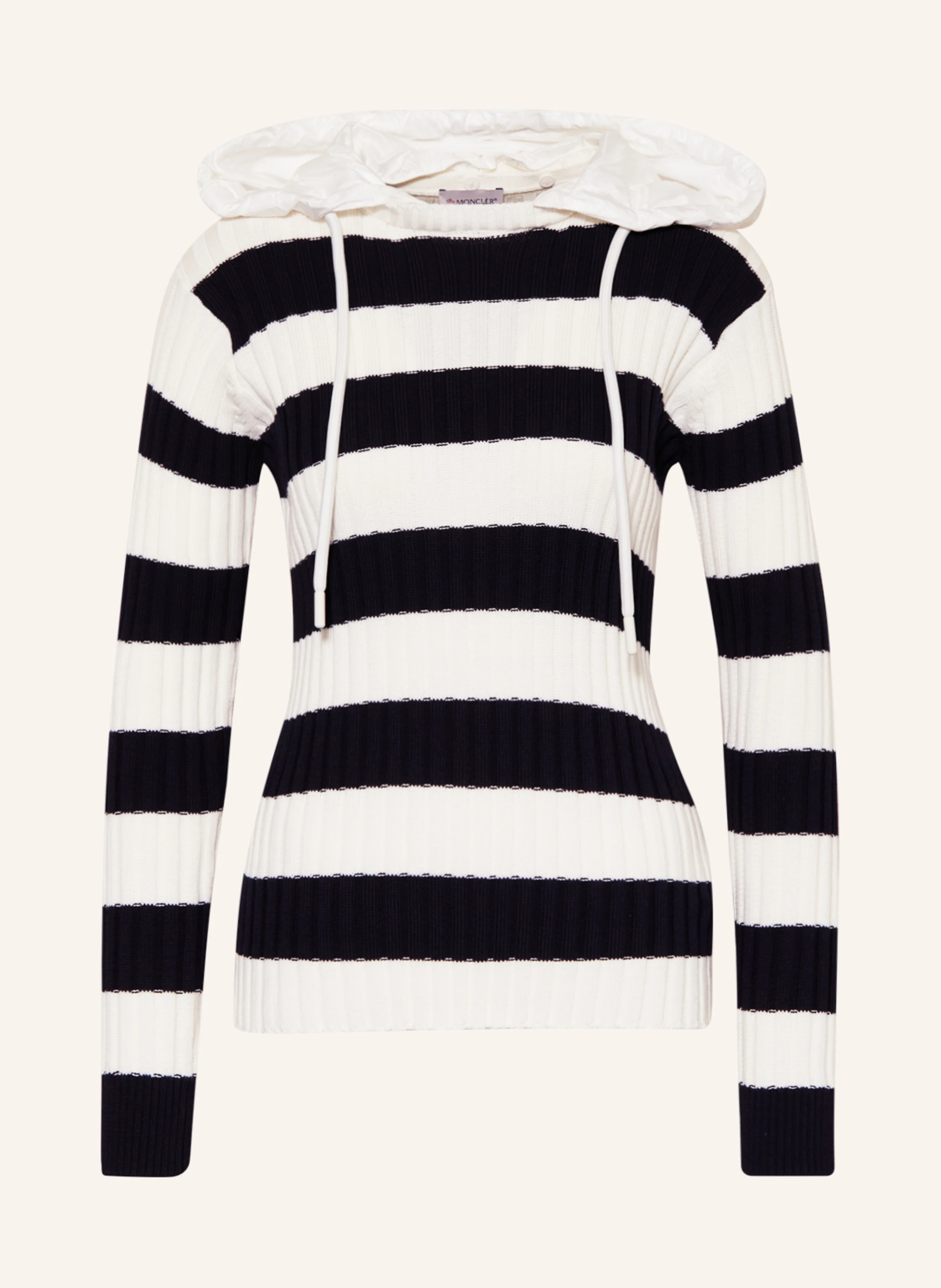 MONCLER Pullover mit abnehmbarer Kapuze