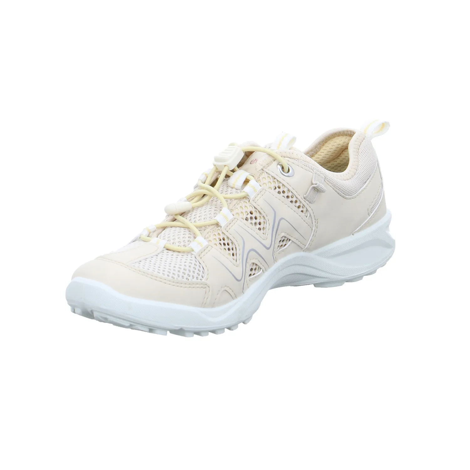 ECCO Trekking-Sandalette Beige Lederimitat