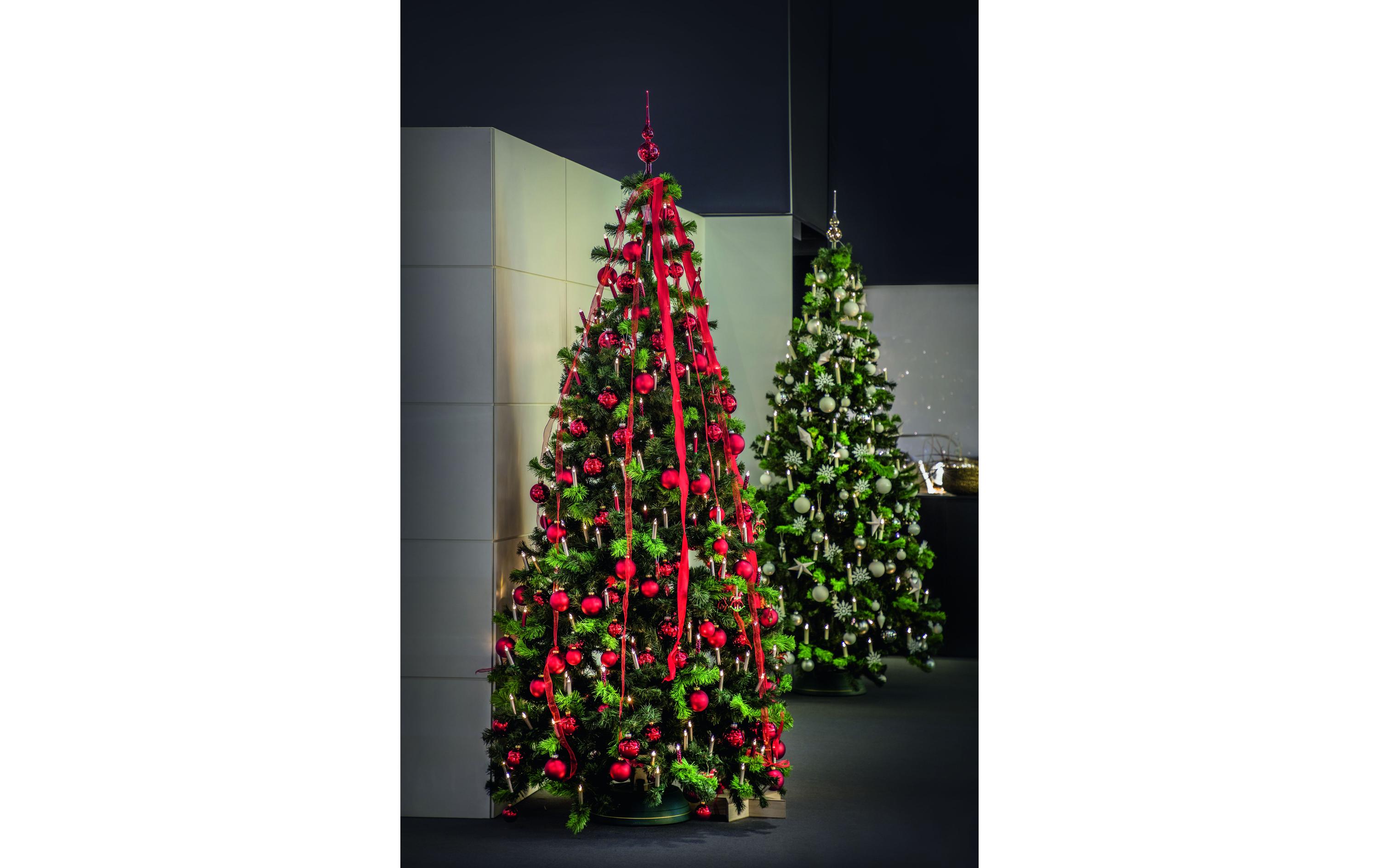 LED Baumkerze SuperLight Mini, Rot, 6er-SetErweiterungsset LED Christbaumkerzen