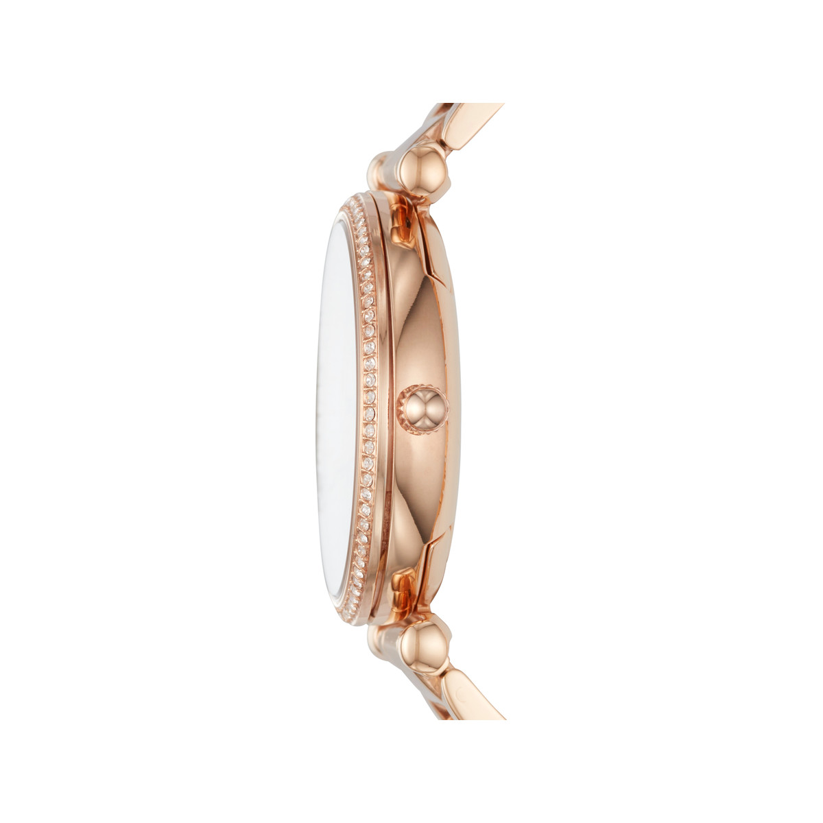 Montre Fossil femme acier doré rose