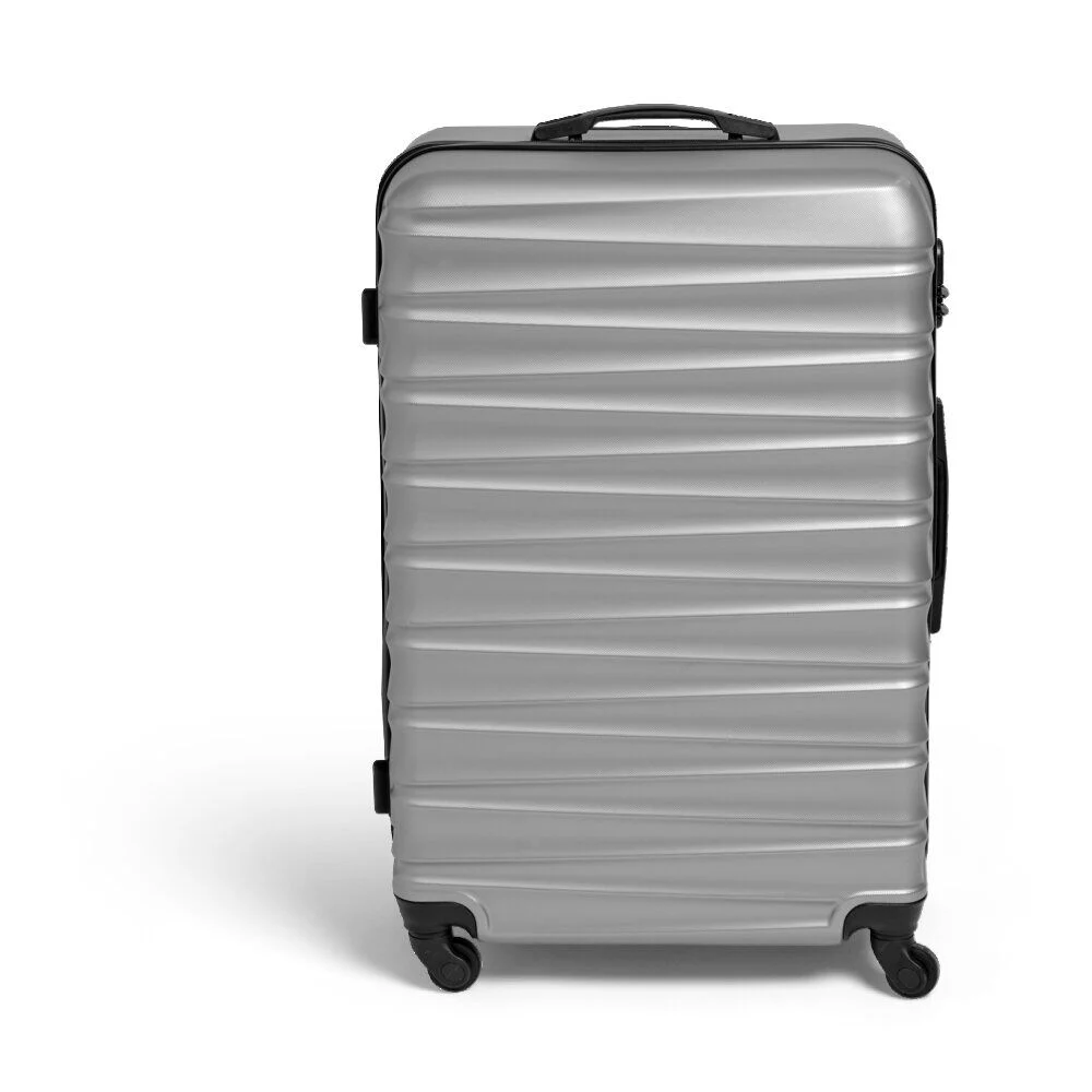 Valise cabine 92L plastique ABS noire 51x29xH76cm