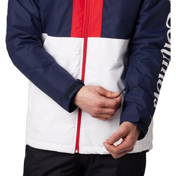 Veste de ski COLUMBIA TIMBERTURNER JKT WHITE, COLLEGIA