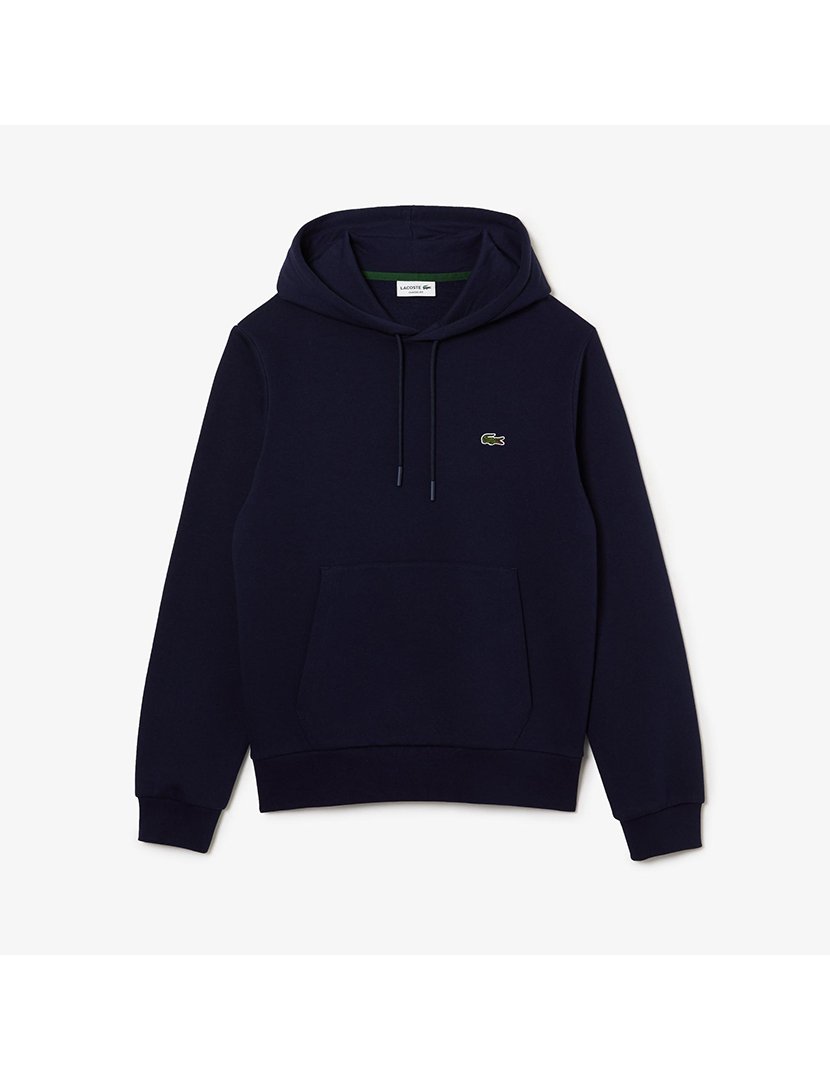 Blue Fleece Hooded Sweatshirt
