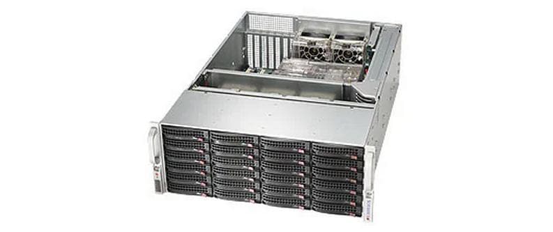 SuperChassis 846BA-R1K23B<br>4U Storage-Chassis mit 24x 3.5