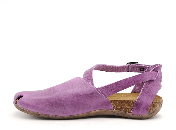 Loints nu pieds plats femme 31203 violet