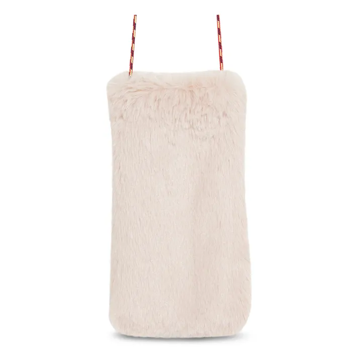 Bellerose Porte Téléphone Hellohi Fausse Fourrure Uni | Nude