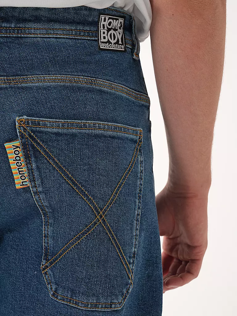 HOMEBOY Jeans Baggy Fit X-Tra MONSTER blau