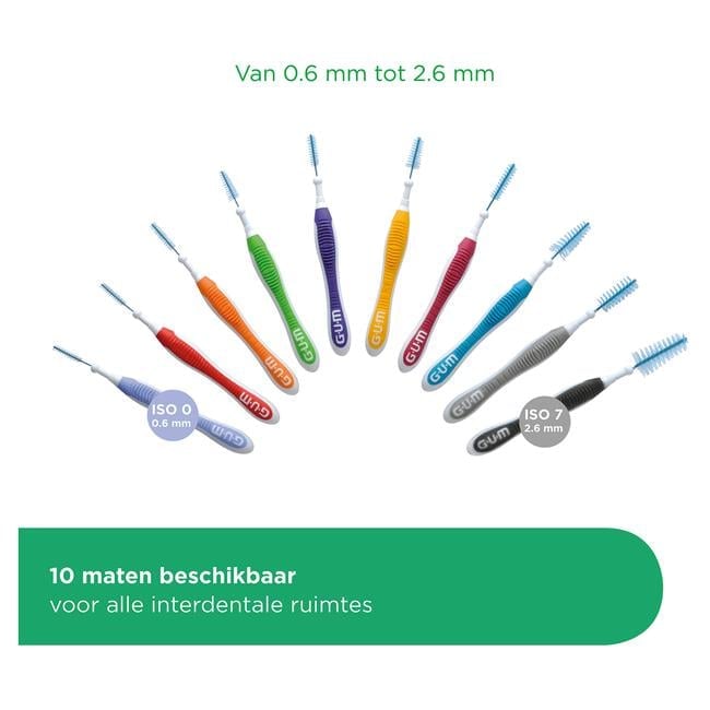 GUM Trav-Ler Groen 1,1 MM