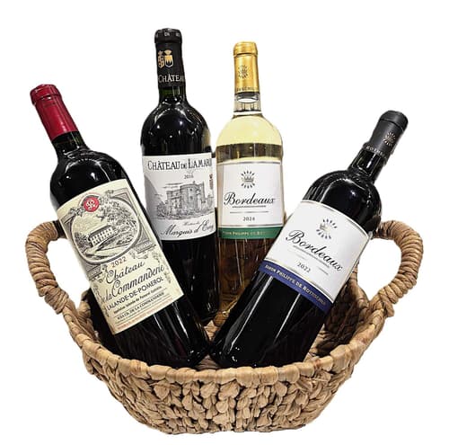 Geschenkkorb Bordeaux