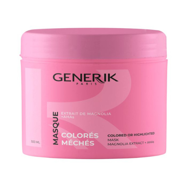 Masque cheveux colorés méchés Générik 500ML