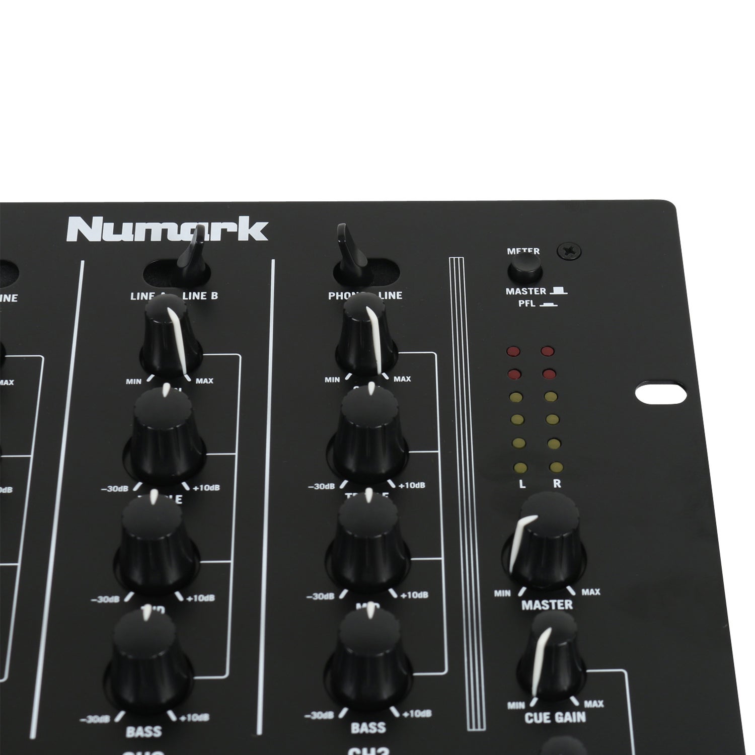 Numark M4 Total Black 3-kanaals scratch mixer