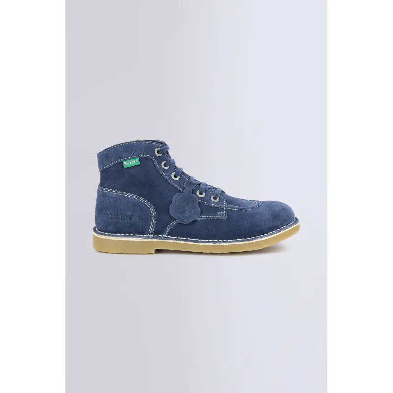 KICKLEGEND BLEU BOTTINES Cuir Homme