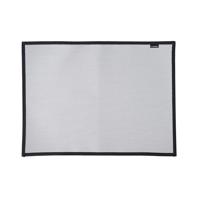 (60x54cm) Feuerfeste Camping Grill Unterlage Hitzeschutz Matte Wärme Isolations Pad - Grau