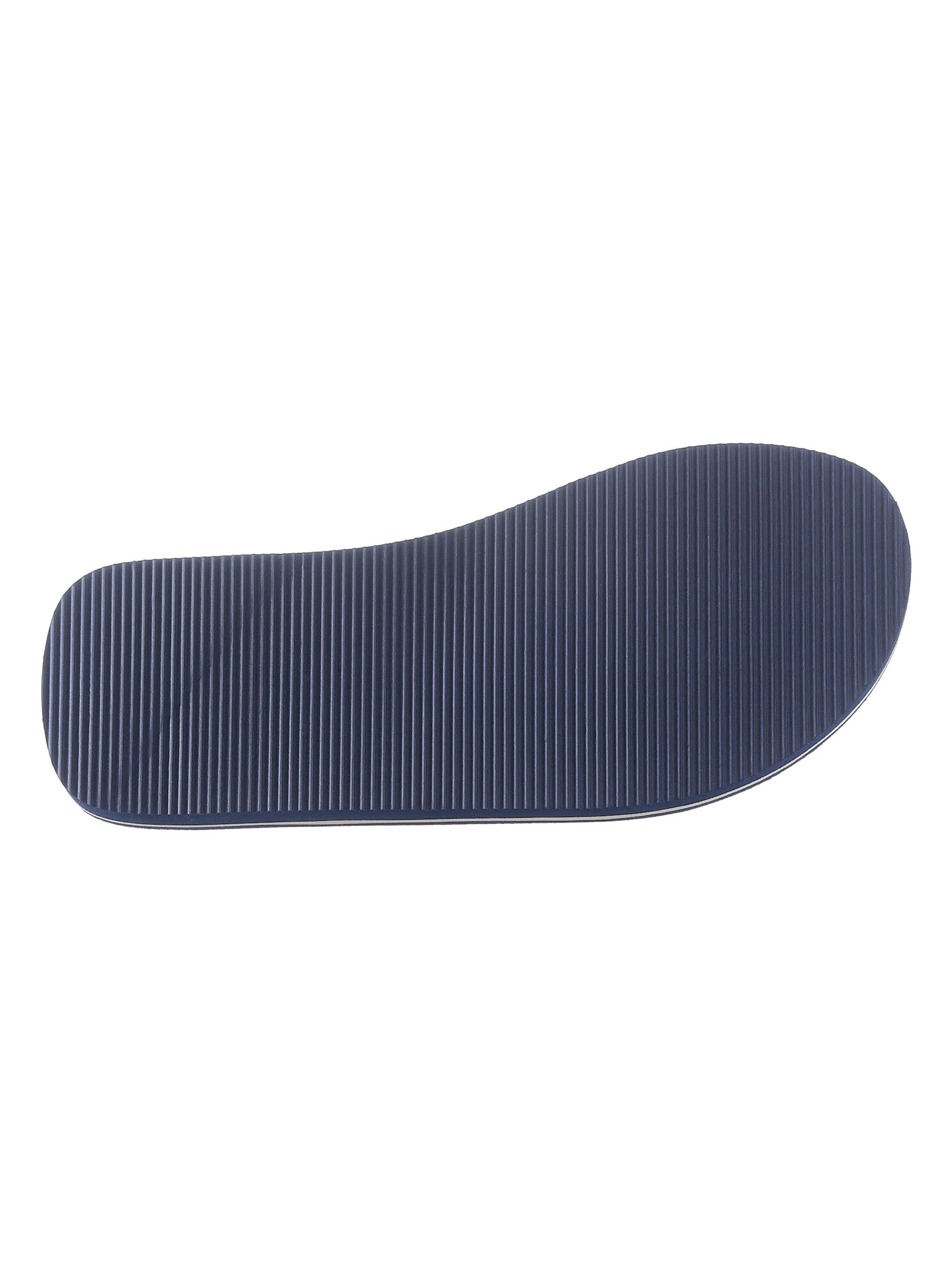 Siebi´s Bade-Pantolette in marine-weiß