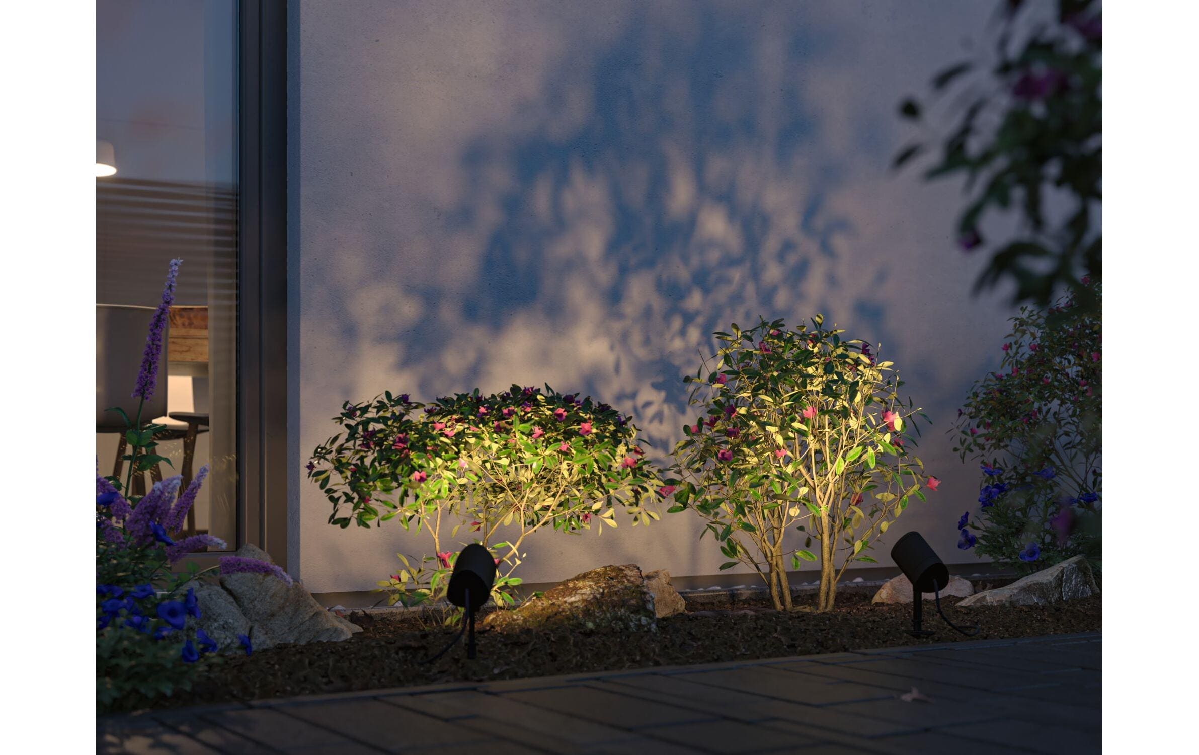 Paulmann LED Gartenleuchte Farbwechsler