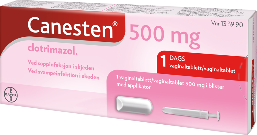 Canesten vaginaltablett 500mg