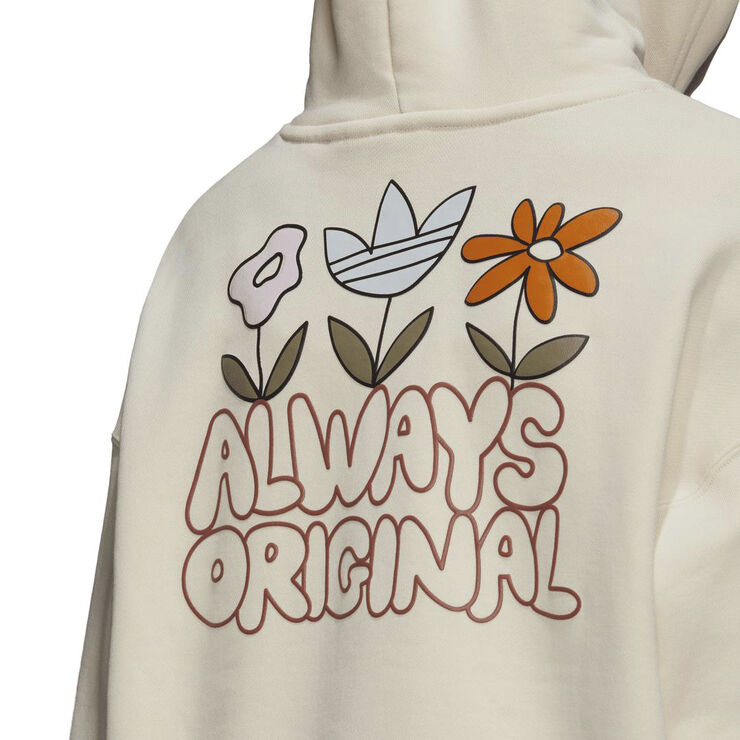 adidas originals graphic hoodie White