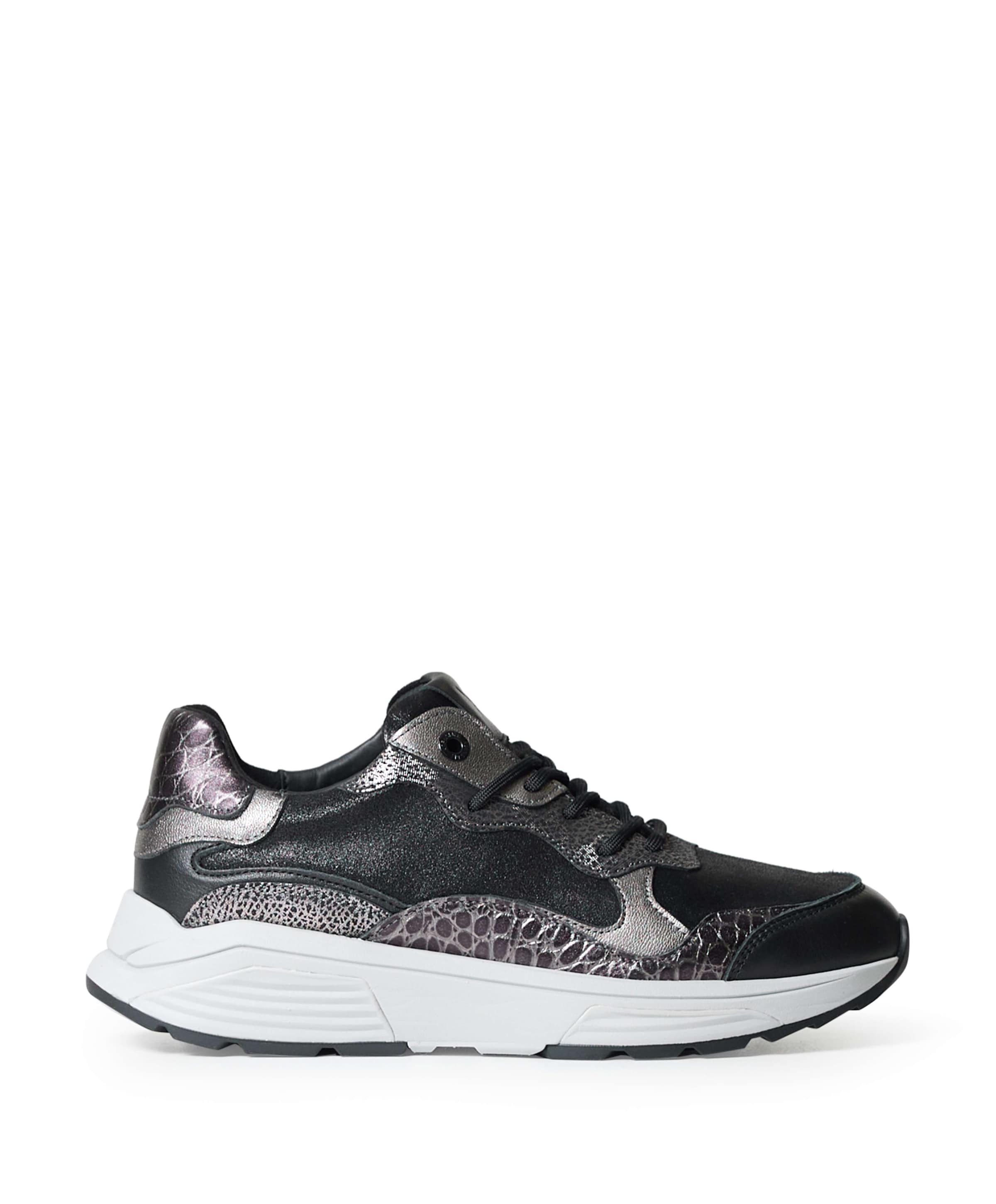 Xsensible Rainbow dames sneakers zwart