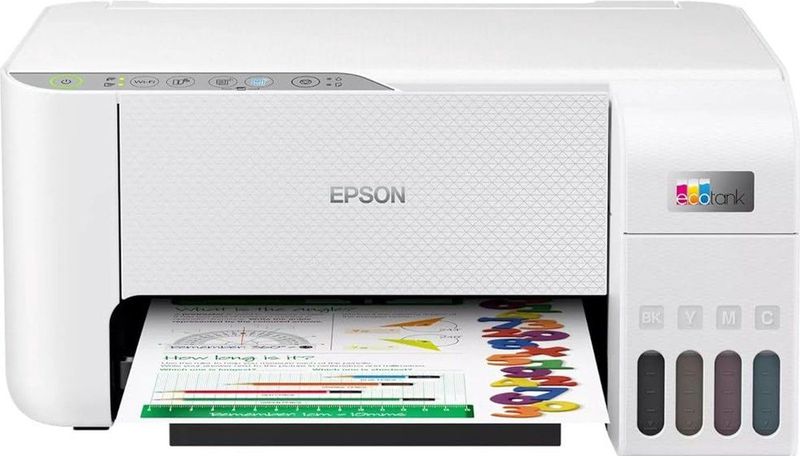 Epson - EcoTank L3276 - Printer - Wit - Inktreservoir - Kleur