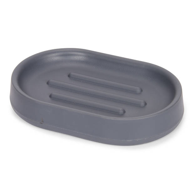 Blokker Zeepbakje Plastic Grijs