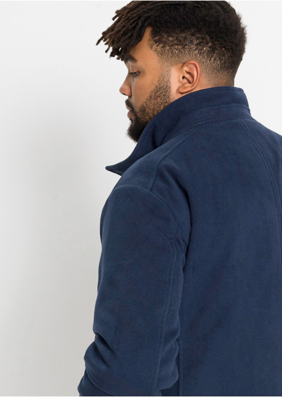 Veste outdoor en imitation laine