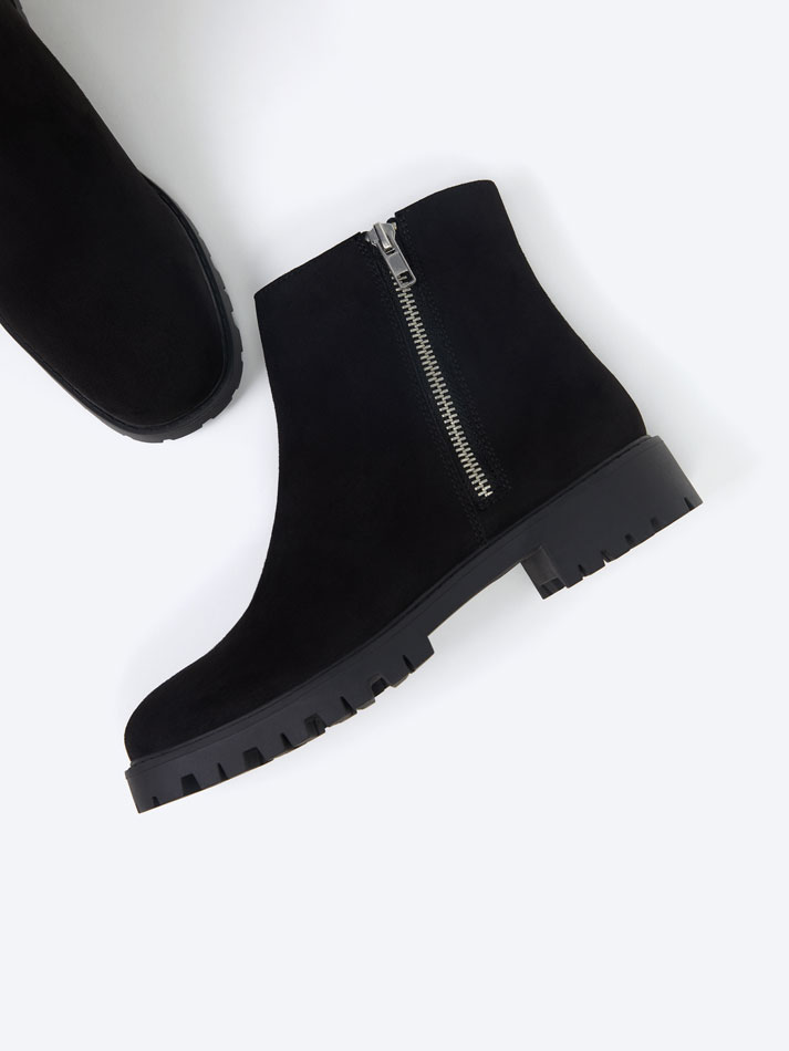 Bota conforto - Preta