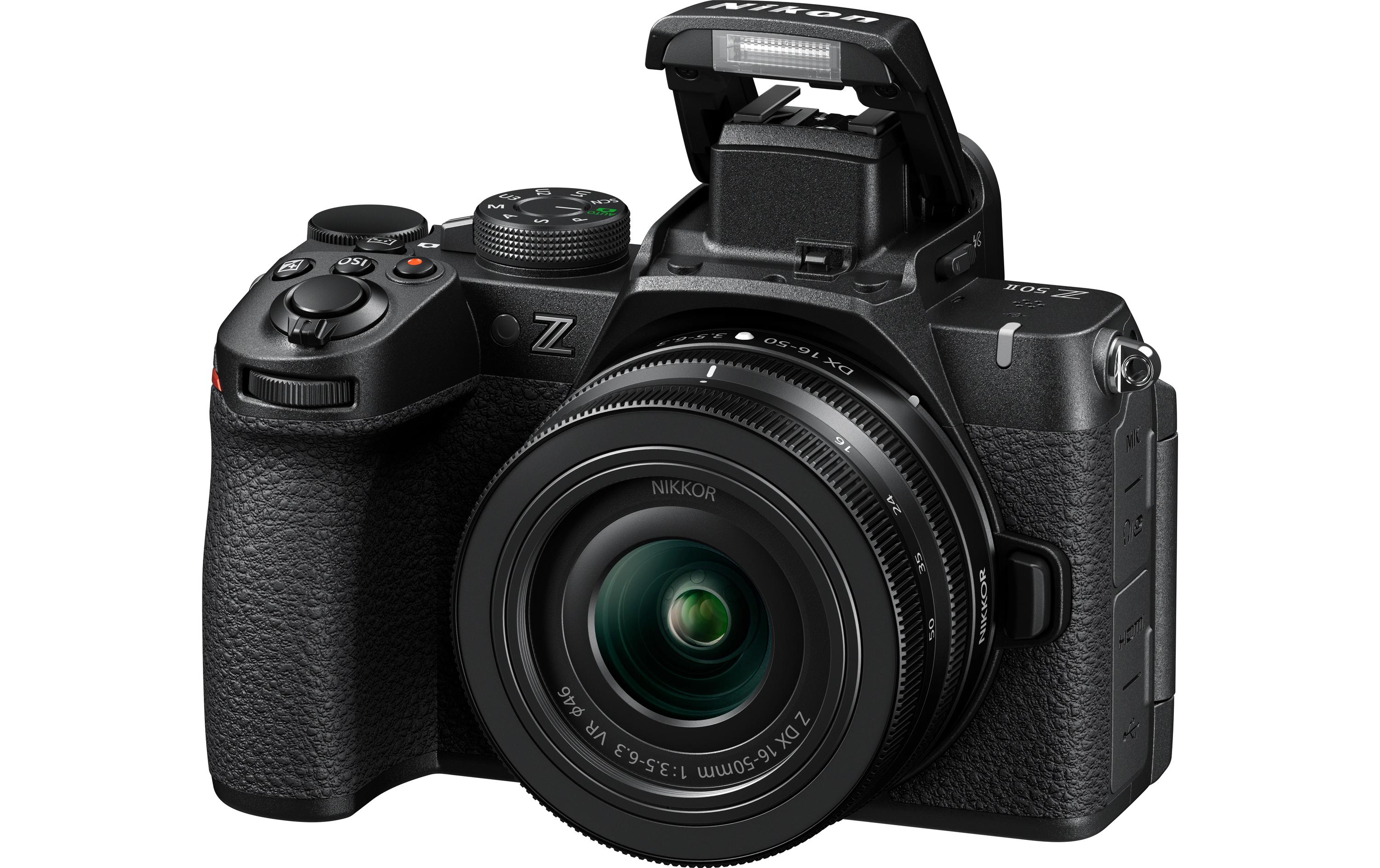 Fotokamera Z50II Kit 16-50mm<br>Leistungsstarke spiegellose Digitalkamera mit 16-50mm Objektiv