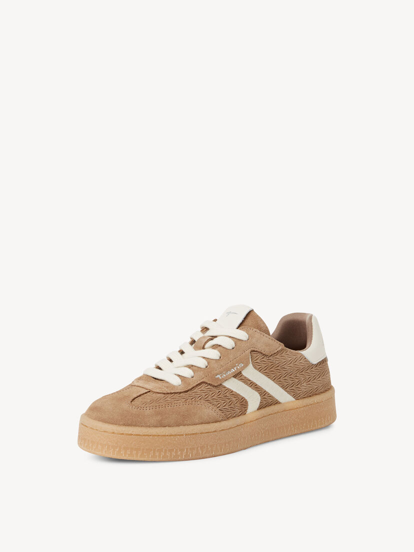 Leren Sneaker - beige