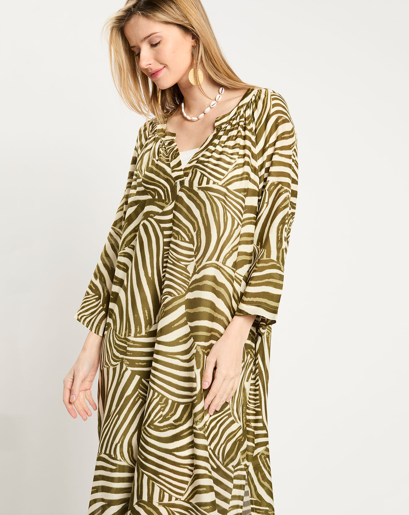 Lauren Vidal Robe Jane verte