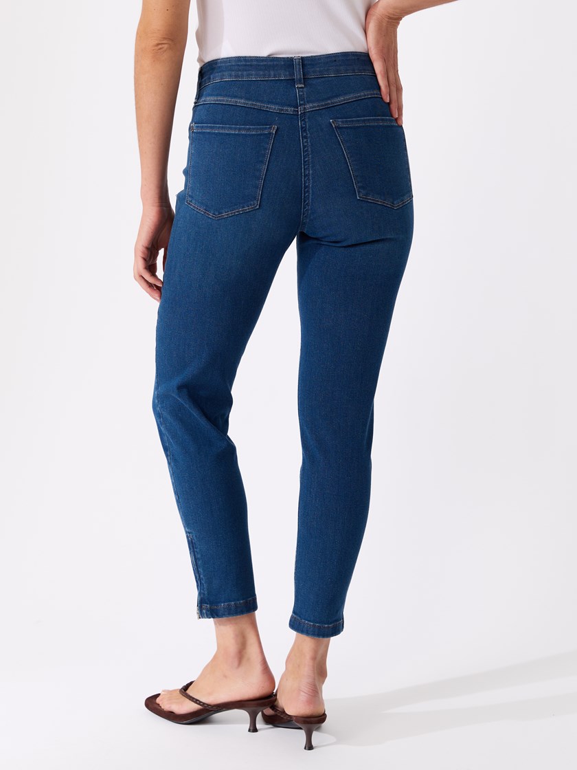 Roma cropped jeans Stonewashed   Used