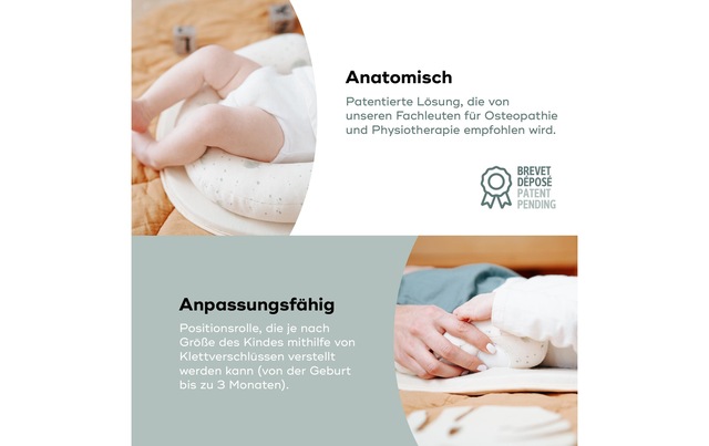 BABYMOOV Nackenkissen »Cosydream Fresh Mineral Beige«
