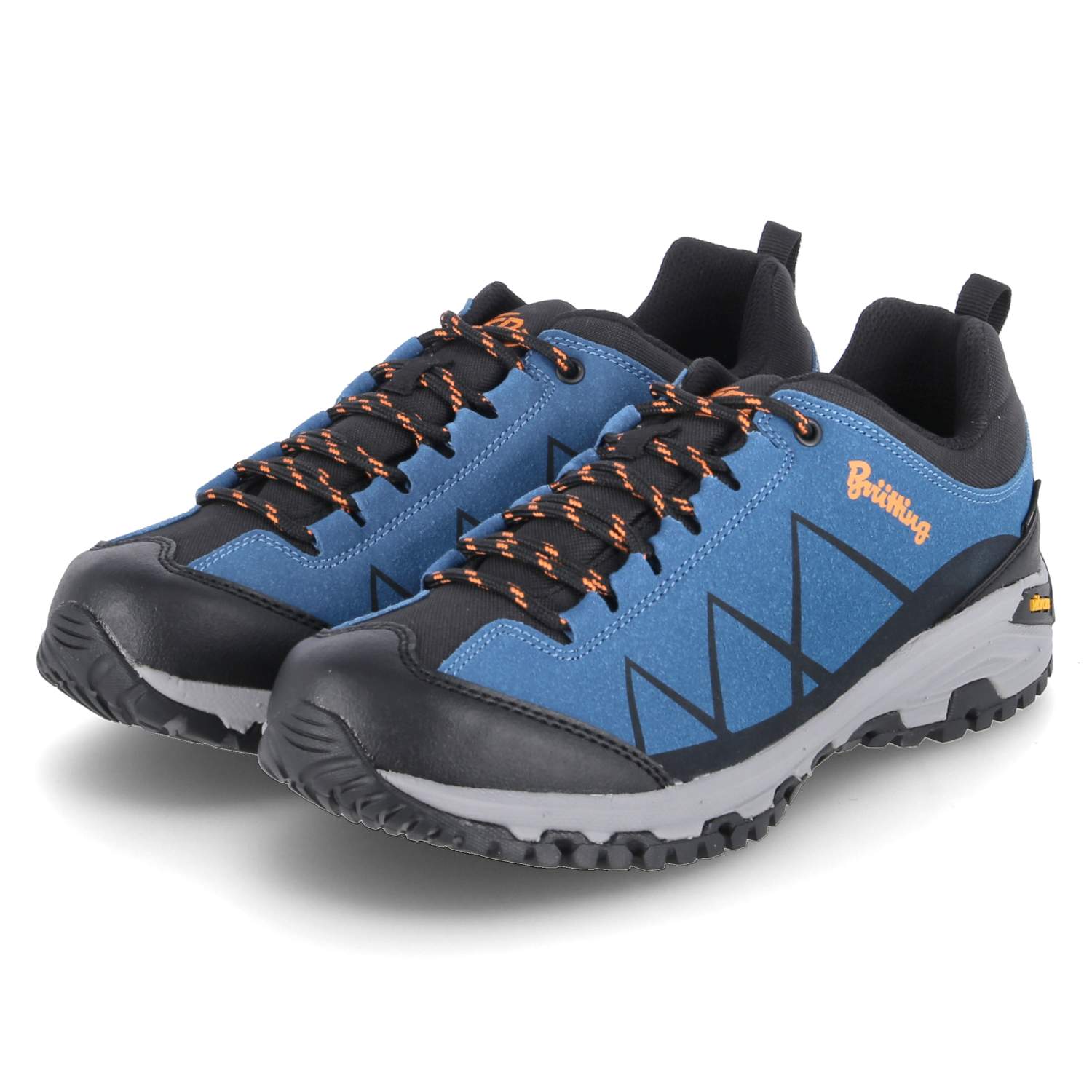 Brütting Outdoorschuhe KANSAS - petrol/schwarz/orange
