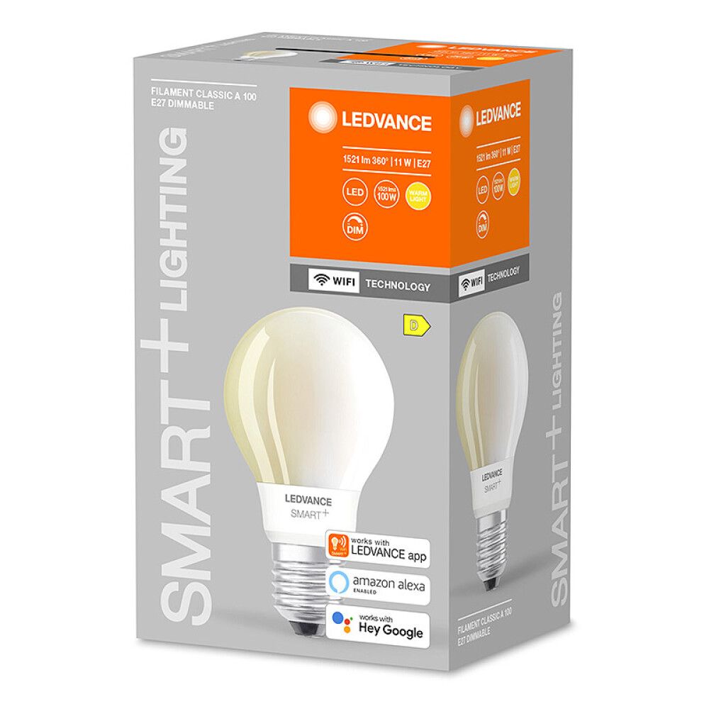 LYSPÆRE LEDVANCE SMART+ WIFI CL A DIMBAR E27 11W