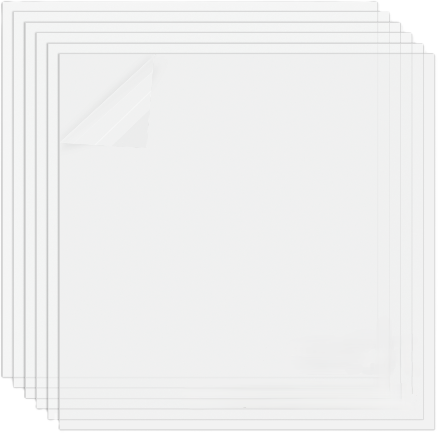 Bambu Lab  0,3 mm Transparent PVC Sheet    Transparente Folie mit glasähnlichem Finish