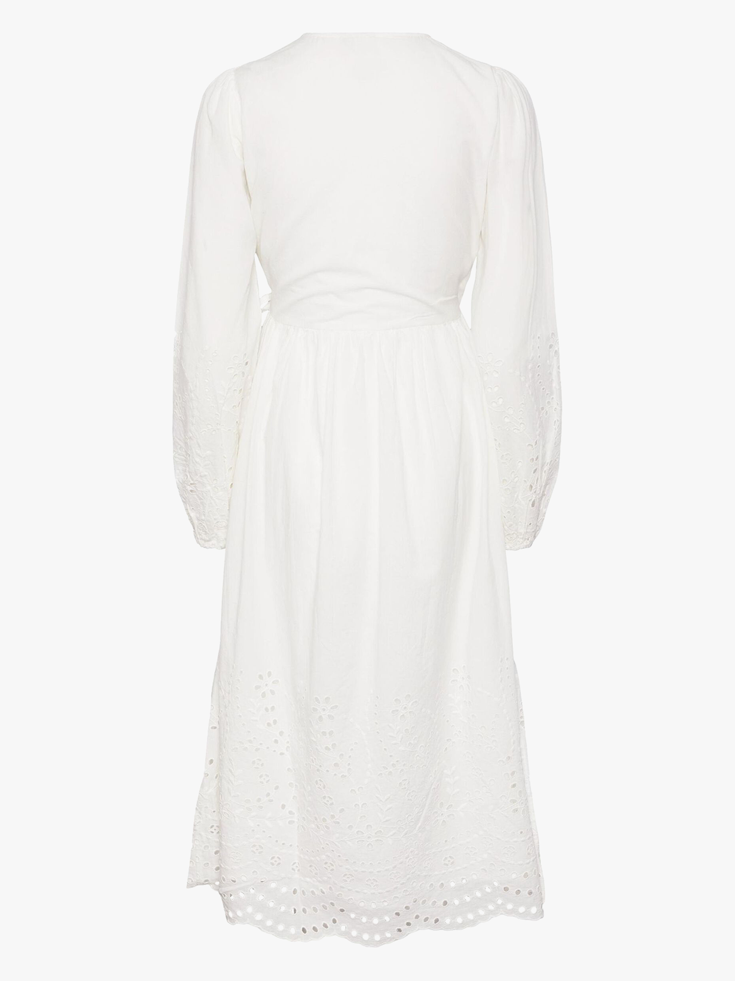 Luma Long Sleeve Long Wrap Dress