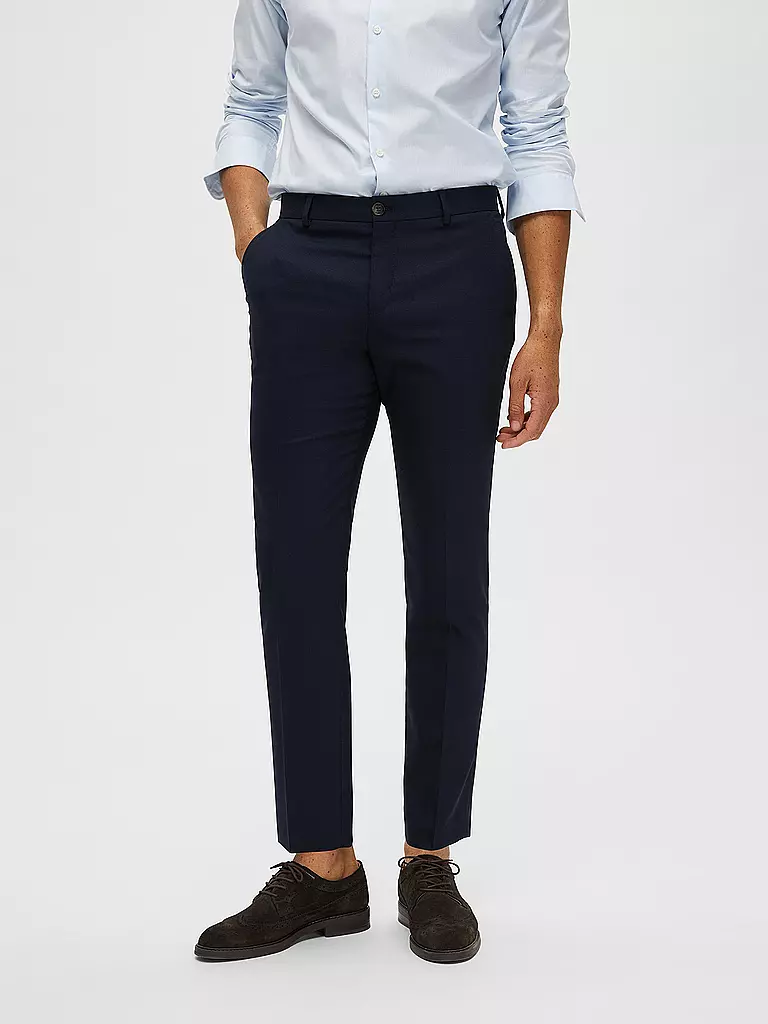 SELECTED Anzughose SLHSLIM blau