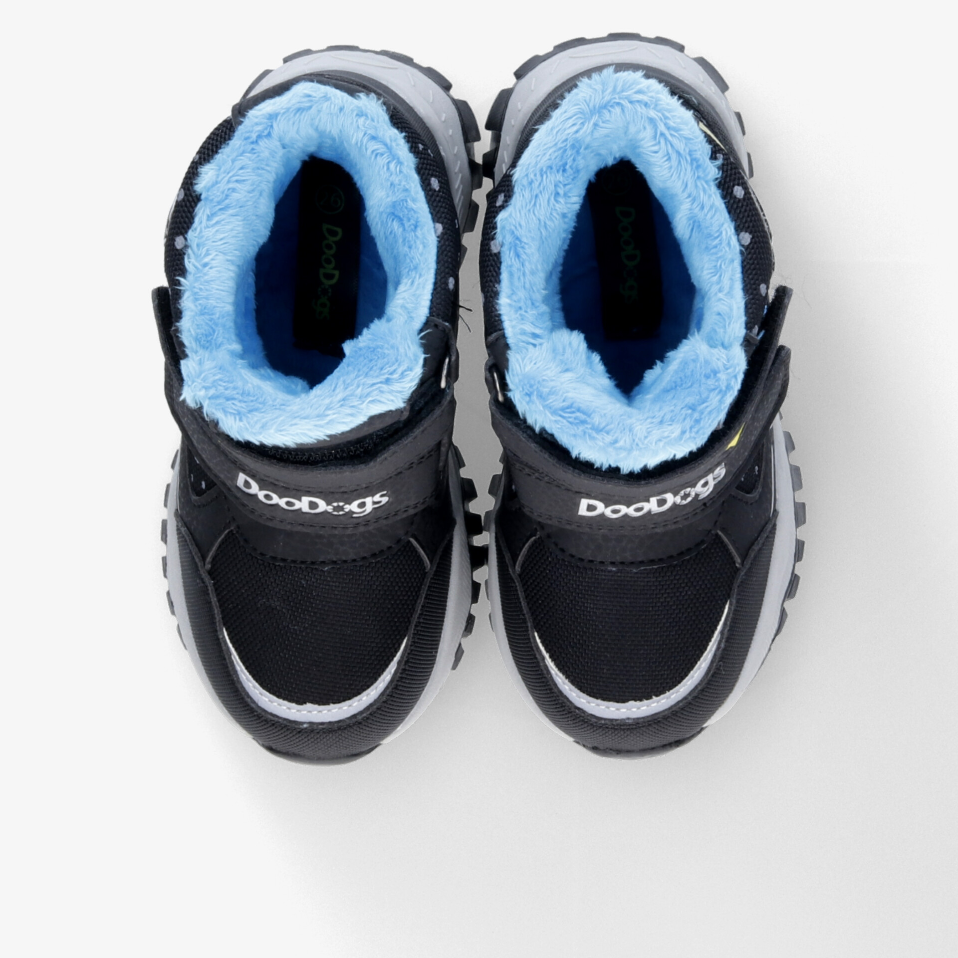 DooDogs Kinder Trekkingschuhe schwarz