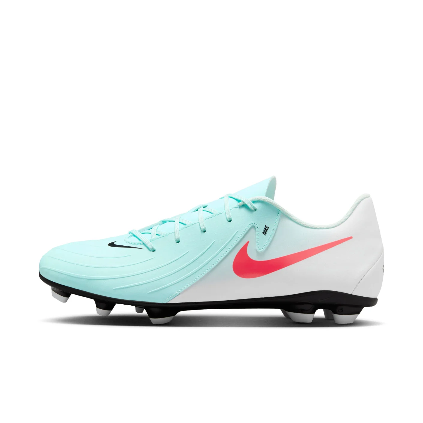Nike Phantom GX II Club Gras / Kunstgras Voetbalschoenen (MG) Mintgroen Rood Zwart