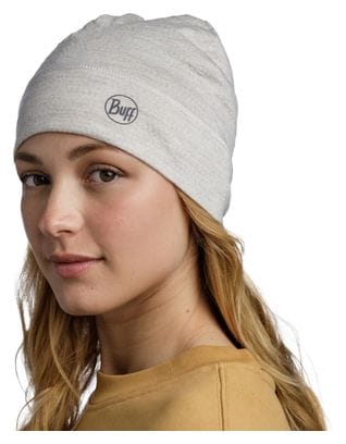 Bonnet Unisexe Buff Merino Lightweight Gris Clair