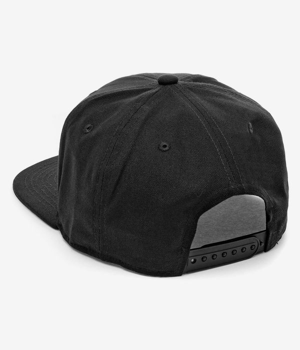 Carhartt WIP Logo Snapback Cap (black)
