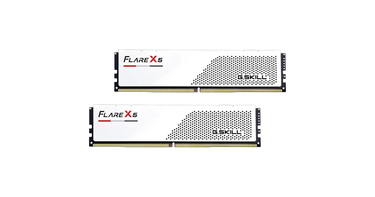 G.Skill64 GB DDR5-6000 (2x 32 GB) Kit werkgeheugen  (F5-6000J2836G32GX2-FX5W, Flare X5, AMD EXPO)