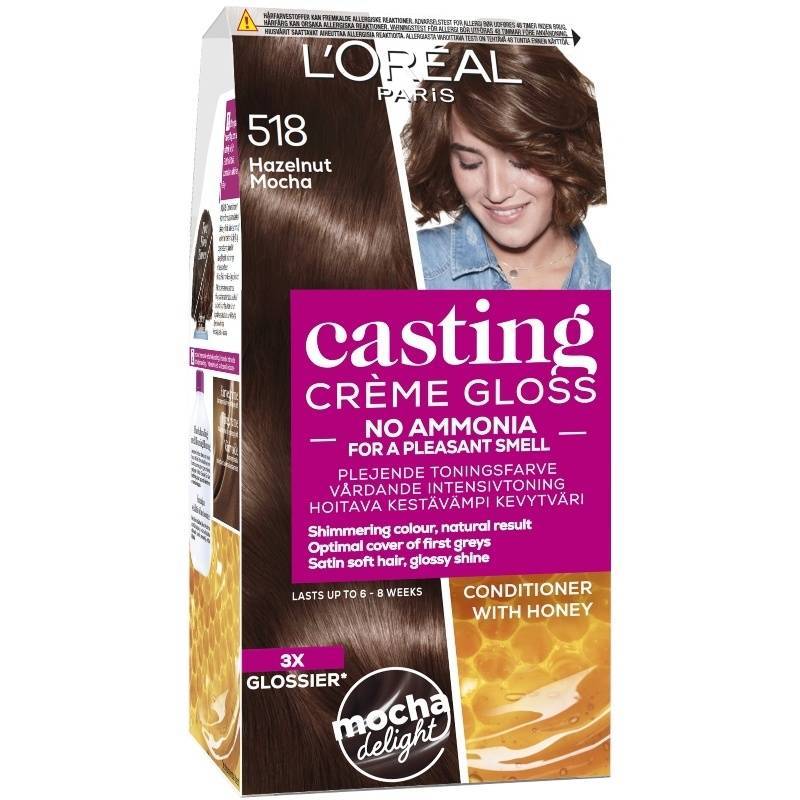 L'Oréal Paris Casting Crème Gloss 180 ml 518 Hazelnut Mocha