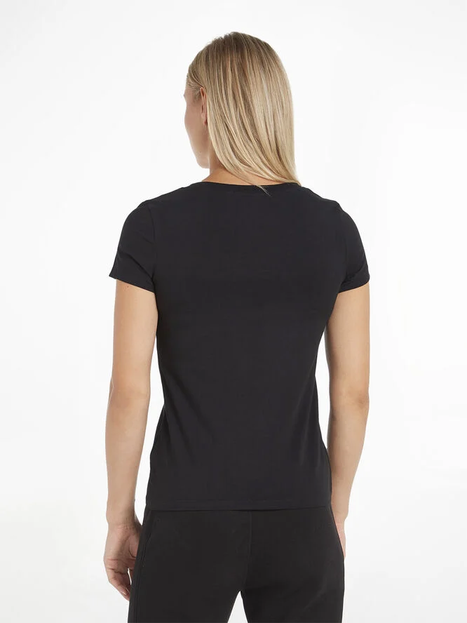 Calvin Klein CK EMBROIDERY STRETCH V-NECK Bae