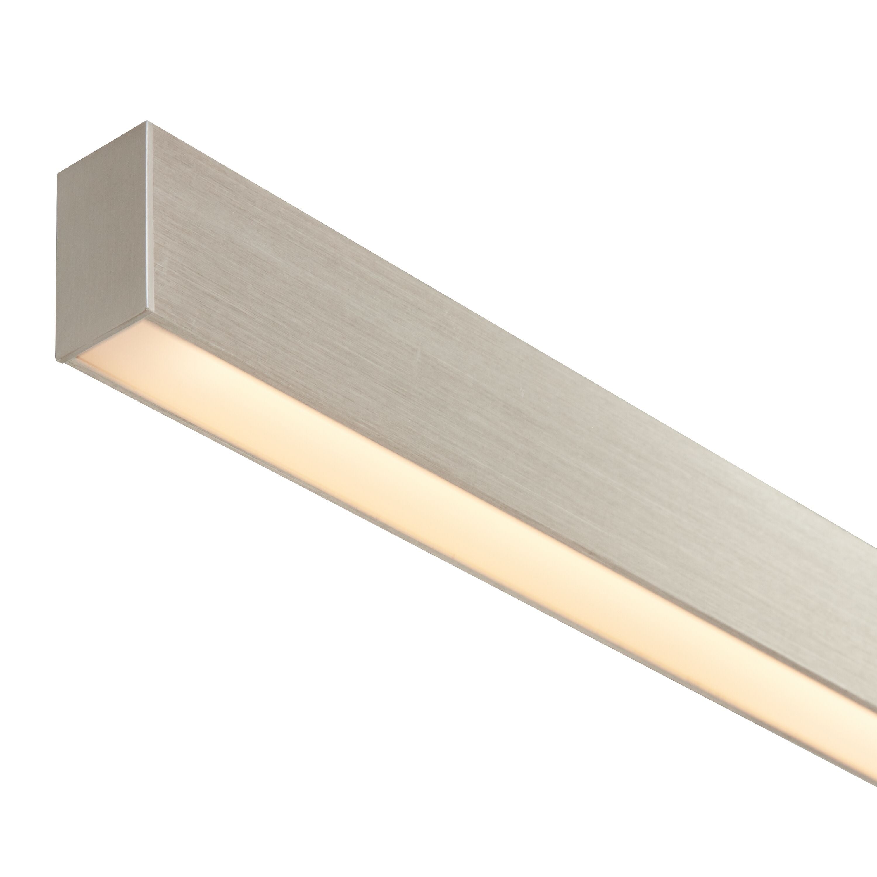 BOCA Hängeleuchte - Nickel / B: 120.0 cm x T: 1.5 cm