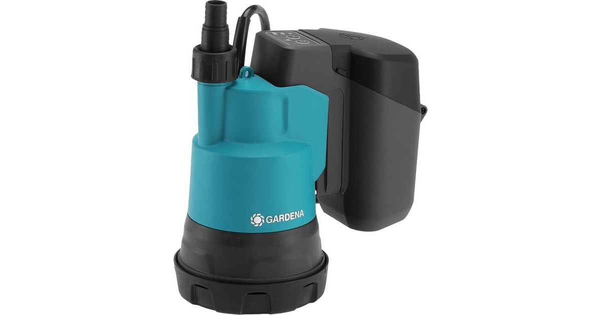 GARDENAAccu dompelpomp 2000/2 Clear 18V P4A solo dompel- en drukpompen  (14600-55, Accu niet inbegrepen)