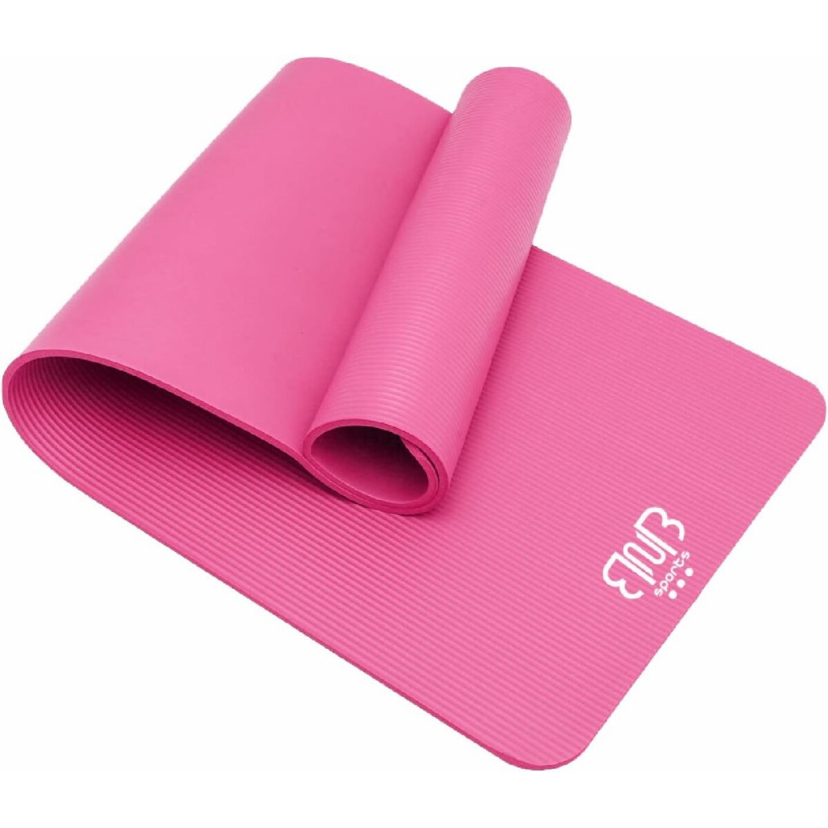Premium NBR Sportmatte, rutschfeste Gymnastikmatte Rosa