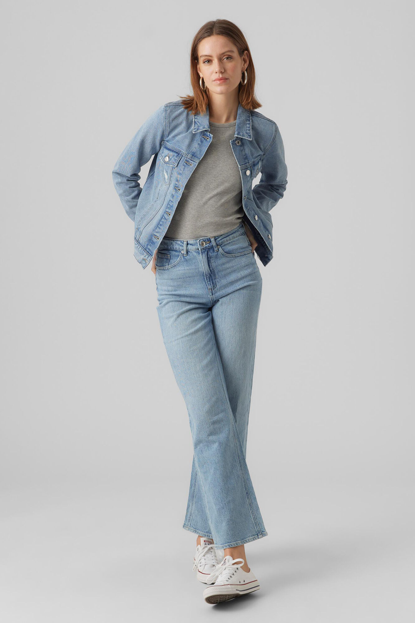 Jaqueta jeans - Azul